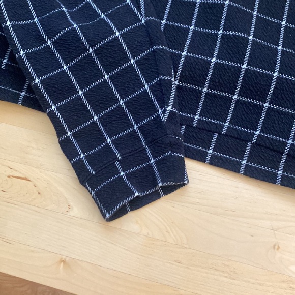 Madewell - Boxy Black and White Checkered Sweater - size M - EUC - Picture 10 of 10